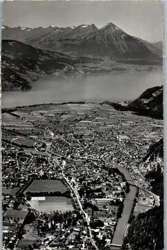 54954 - Schweiz - Interlaken , Thunersee mit Niesen - nicht gelaufen