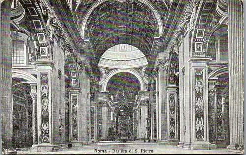 54963 - Italien - Rom , Basilica di S. Pietro - nicht gelaufen