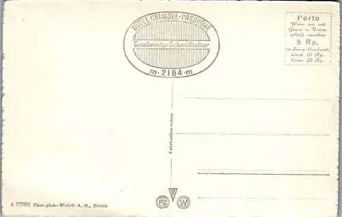 54971 - Schweiz - Grimsel , Passhöhe - nicht gelaufen