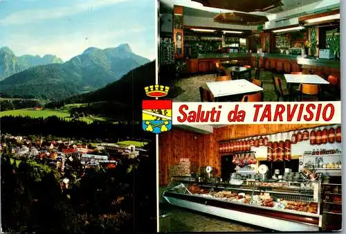 54974 - Italien - Tarvisio , Panorama , Espresso - gelaufen 1972