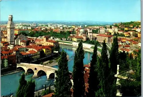 55004 - Italien - Verona , Panorama - nicht gelaufen