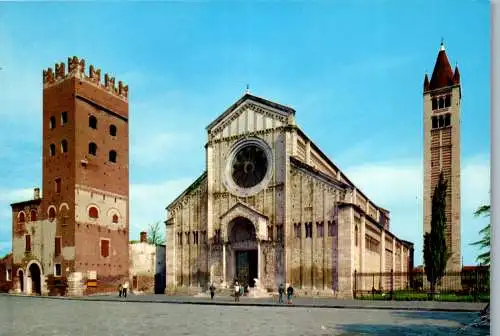 55005 - Italien - Verona , Basilica di S. Zeno - gelaufen 1990