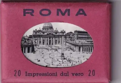 55038 - Italien - Rom , 20 Photos , No AK - nicht gelaufen 1949