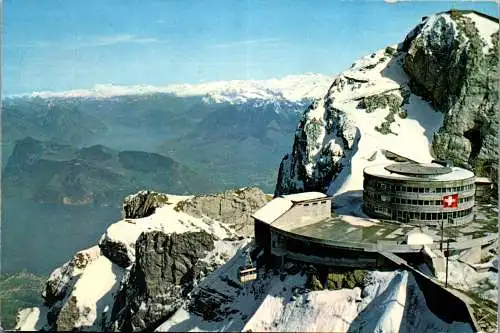 55073 - Schweiz - Pilatus Kulm , Hotel Bellevue - gelaufen