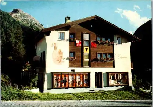55077 - Schweiz - Pontresina , Chalet Stauffacherin - gelaufen 1972