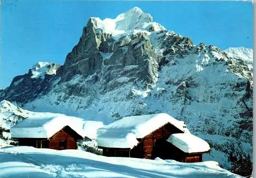 55111 - Schweiz - Grindelwald , Wetterhorn - gelaufen 1971