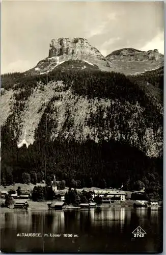 55119 - Steiermark - Alt Aussee , mit Loser , Panorama - gelaufen 1935