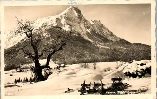 55126 - Steiermark - Bad Aussee , Winter , Panorama - gelaufen