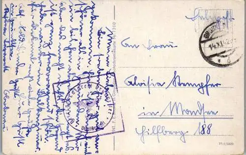 55145 - Steiermark - Grundlsee , Sarstein , Zinken , Hotel Bellevue - gelaufen 1942