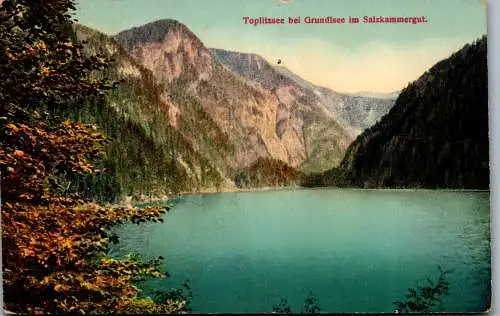 55157 - Steiermark - Toplitzsee , bei Grundlsee im Salzkammergut - gelaufen 1943