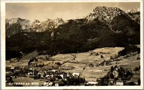 55185 - Steiermark - Neuberg , an der Mürz , Panorama - gelaufen 1947