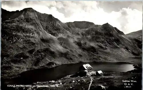 55196 - Steiermark - Schladming , Obertal , Ignaz Mattishütte am Giglachsee - nicht gelaufen 1962