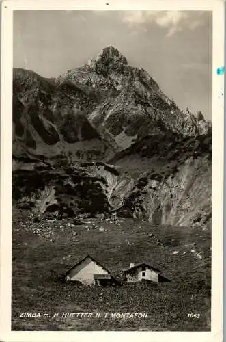 55220 - Vorarlberg - Rätikon , Zimba mit Heinrich Hueter Hütte , Montafon , Vandans - gelaufen