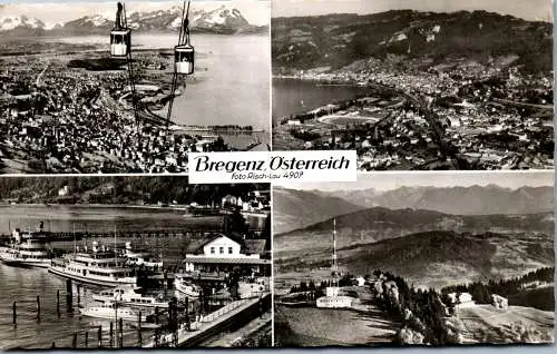 55224 - Vorarlberg - Bregenz , Mehrbildkarte - gelaufen 1961