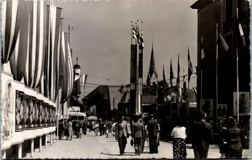 55225 - Vorarlberg - Dornbirn , Export und Mustermesse - gelaufen 1951