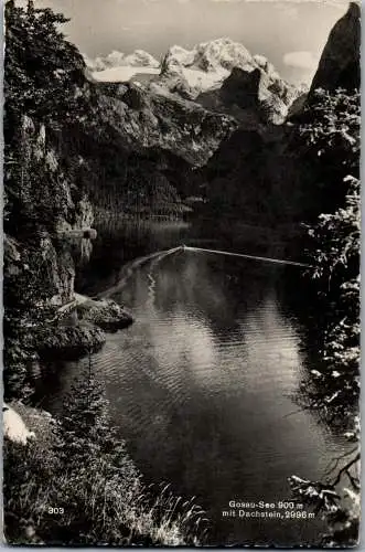 55227 - Oberösterreich - Gosau , Gosausee mit Dachstein - nicht gelaufen