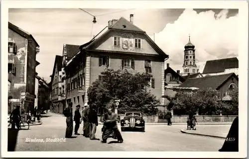 55229 - Vorarlberg - Bludenz , Stadtbild - gelaufen 1957