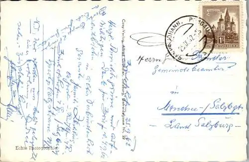 55234 - Salzburg - Hochkönig , Mehrbildkarte - gelaufen 1962