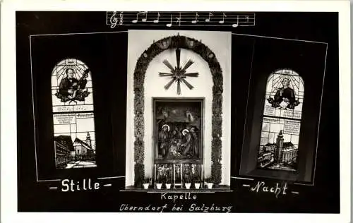 55249 - Salzburg - Oberndorf , Stille Nacht Kapelle - gelaufen 1953