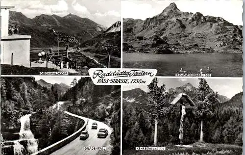 55258 - Salzburg - Radstadt , Grünwaldkopf , Gnadenfall , Krummschnabel See , Kehrbühelkreuz  - gelaufen 1961