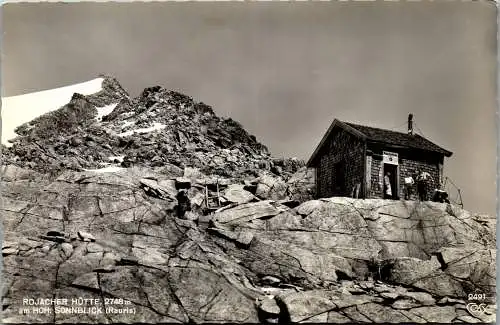 55296 - Salzburg - Hoher Sonnblick , Rojacher Hütte , Rojacherhütte - nicht gelaufen