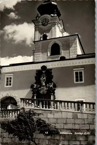 55315 - Oberösterreich - Aigen Schlägl , Stiftskirche - nicht gelaufen