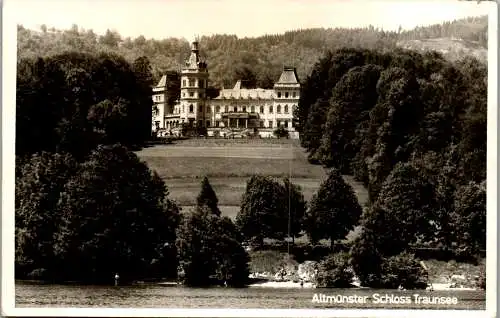 55320 - Oberösterreich - Altmünster , Schloss Traunsee - gelaufen 1967