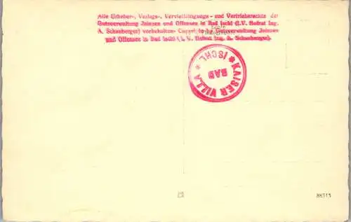 55338 - Oberösterreich - Bad Ischl , Kaiservilla , Inneres - nicht gelaufen