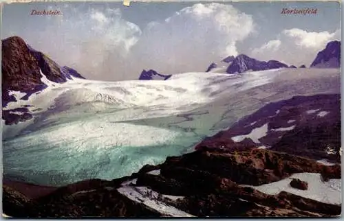 55370 - Oberösterreich - Dachstein , Karlseisfeld , Karls Eisfeld , Gletscher - gelaufen 1906