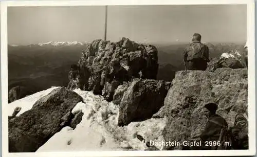 55374 - Oberösterreich - Dachstein , Dachstein Gipfel - gelaufen 1938