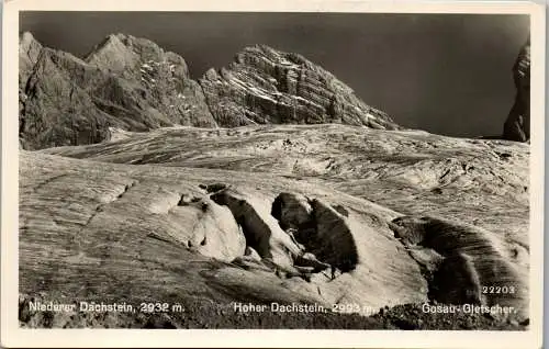 55377 - Oberösterreich - Dachstein , Niederer Dachstein , Hoher Dachstein , Gosau Gletscher - nicht gelaufen