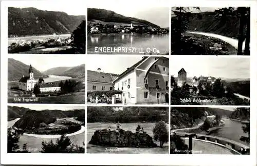 55395 - Oberösterreich - Engelhartszell , Schloß Vichtenstein , Gasthof zur Post , Jochenstein , Rannatal - 1969