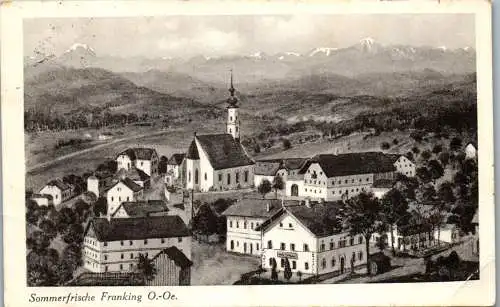 55397 - Oberösterreich - Franking , Panorama - gelaufen 1931