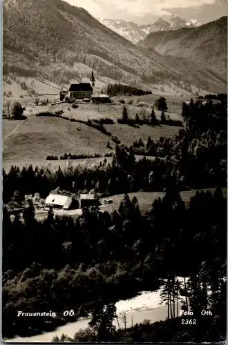 55399 - Oberösterreich - Frauenstein , Panorama - gelaufen 1960