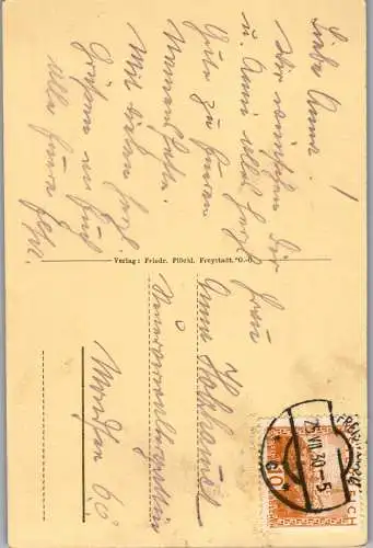 55402 - Oberösterreich - Freistadt , Pulverturm - gelaufen 1930