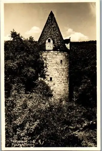 55405 - Oberösterreich - Freistadt , Pulverturm - gelaufen 1927