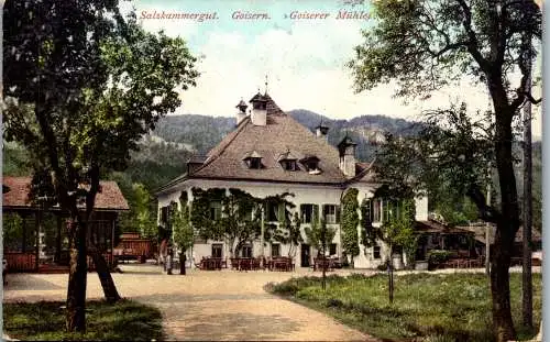 55416 - Oberösterreich - Goisern , Goiserer Mühle - gelaufen 1912