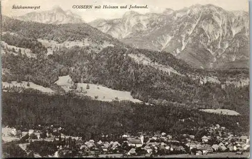 55418 - Oberösterreich - Goisern , mit Hainzen und Jochwand - gelaufen 1930