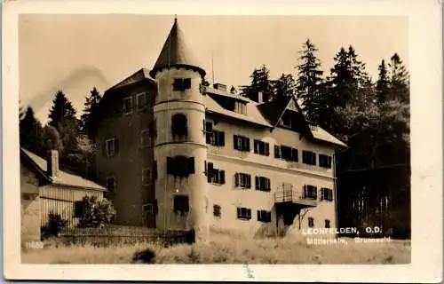 55422 - Oberösterreich - Leonfelden , Mütterheim , Brunnwald - gelaufen 1943