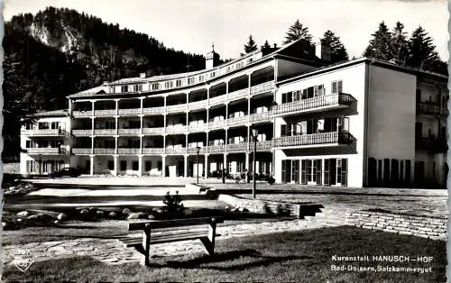 55424 - Oberösterreich - Bad Goisern , Kuranstalt Hanusch Hof , Hanuschhof - gelaufen 1964