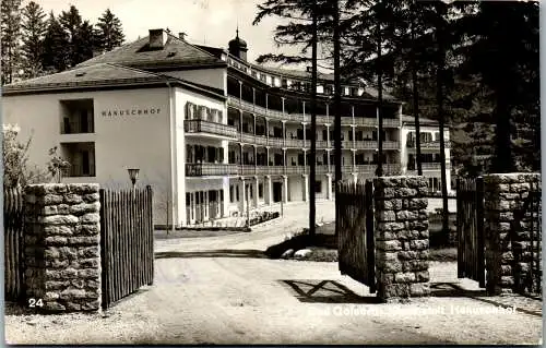 55425 - Oberösterreich - Bad Goisern , Kuranstalt Hanusch Hof , Hanuschhof - gelaufen