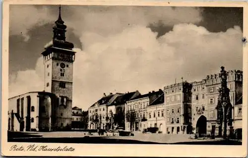 55462 - Niederösterreich - Retz , Hauptplatz , Feldpost - gelaufen