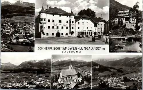 55481 - Salzburg - Tamsweg , Lungau , Mehrbildkarte - gelaufen 1964