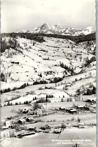 55497 - Salzburg - Wagrein , mit Dachstein , Panorama - gelaufen 1965