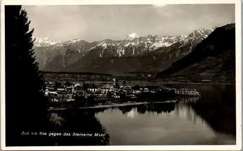 55516 - Salzburg - Zell am See , gegen das Steinerne Meer - gelaufen 1936