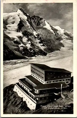 55565 - Kärnten - Großglockner , Kaiser Franz Josef Haus - gelaufen 1951