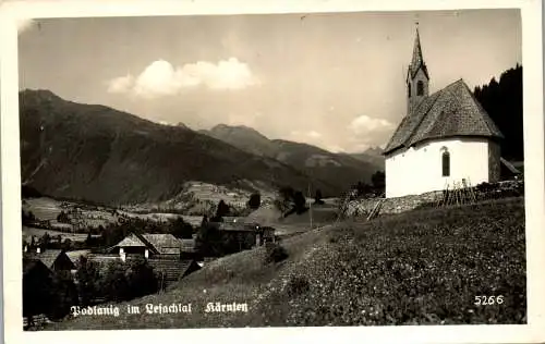 55577 - Kärnten - Podlanig , im Lesachtal , Hermagor - gelaufen 1938