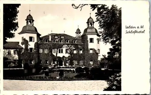 55579 - Kärnten - Velden , am Wörthersee , Schloßhotel - gelaufen 1956