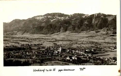 55638 - Oberösterreich - Kirchdorf , an der Krems gegen Kremsmauer - gelaufen 1950