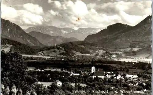 55640 - Oberösterreich - Kirchdorf , mit dem Warscheneck . Phyrnbahn - gelaufen 1963